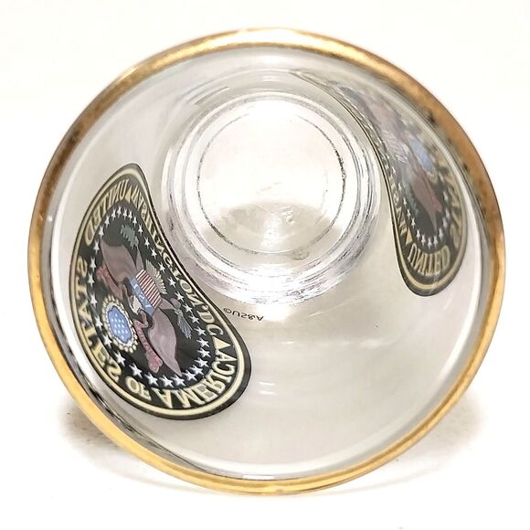 United States Of America Washington DC Shot Glass With Gold Rim #S005 - Picture 4 of 4